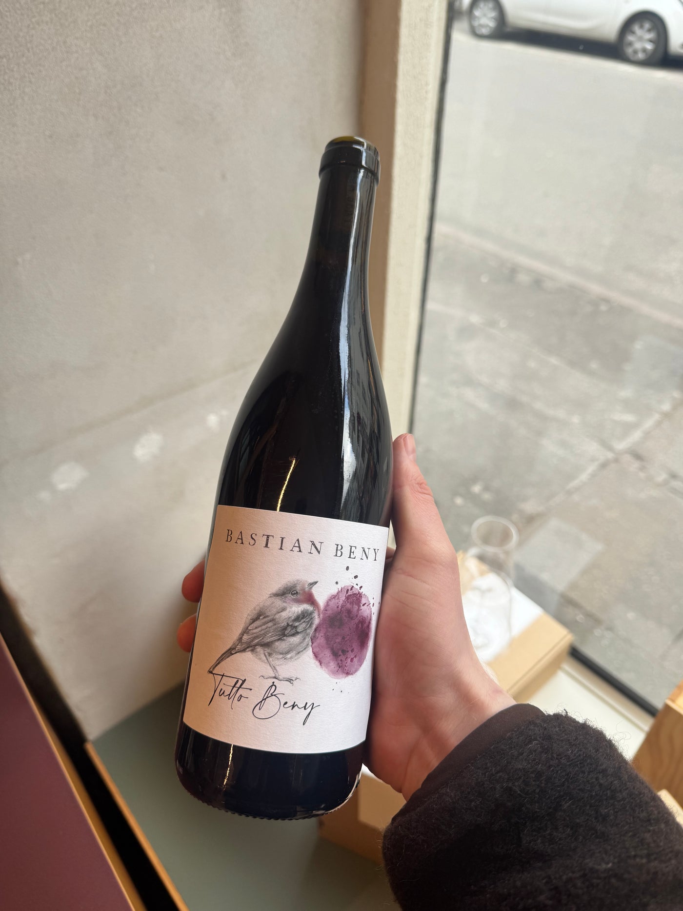 Bastian Beny Tutto Beny Rot 2023, rødvin fra Rheinhessen