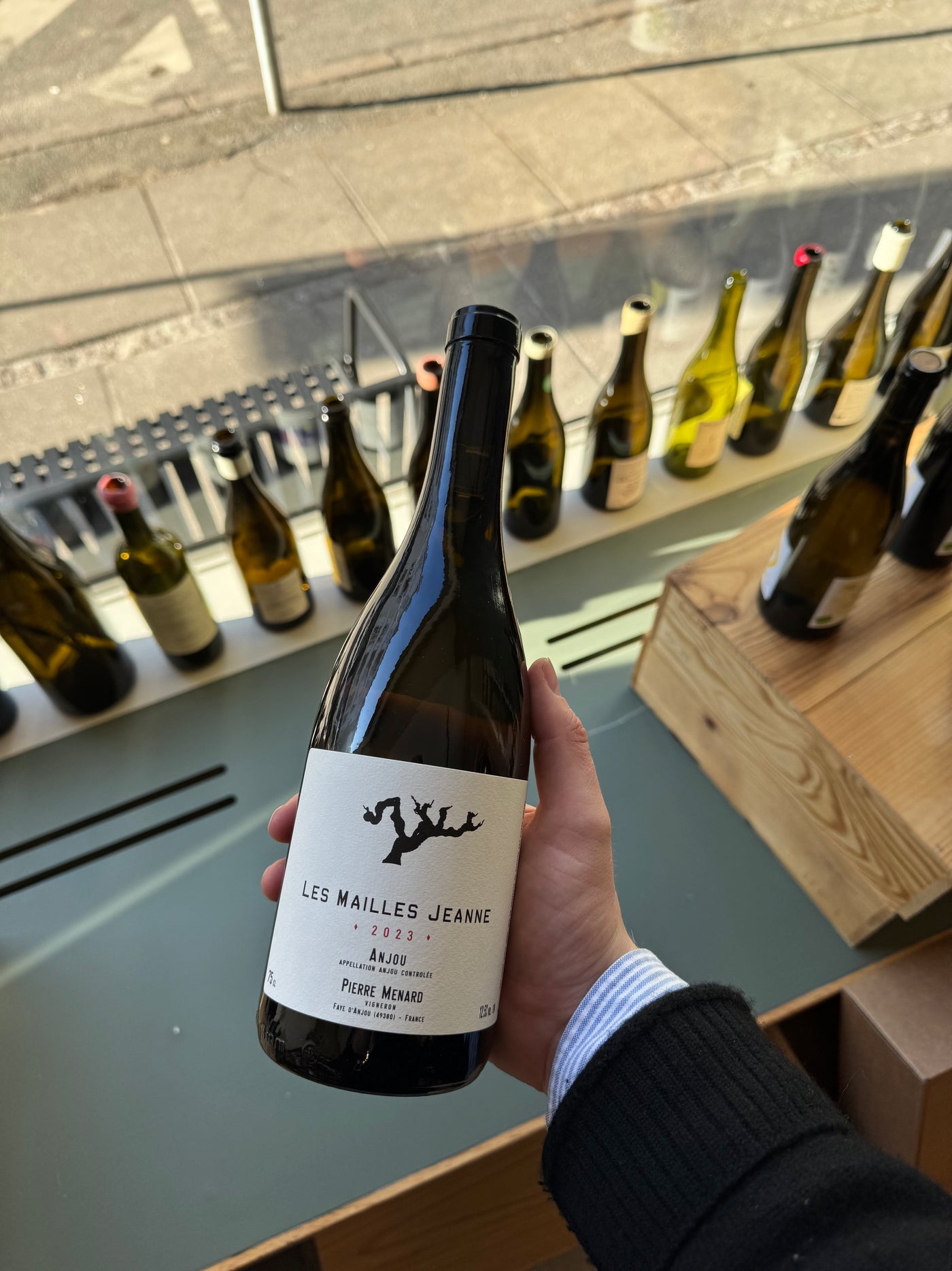 Pierre Ménard Les Mailles Jeanne 2023, hvidvin fra Faye d'Anjou