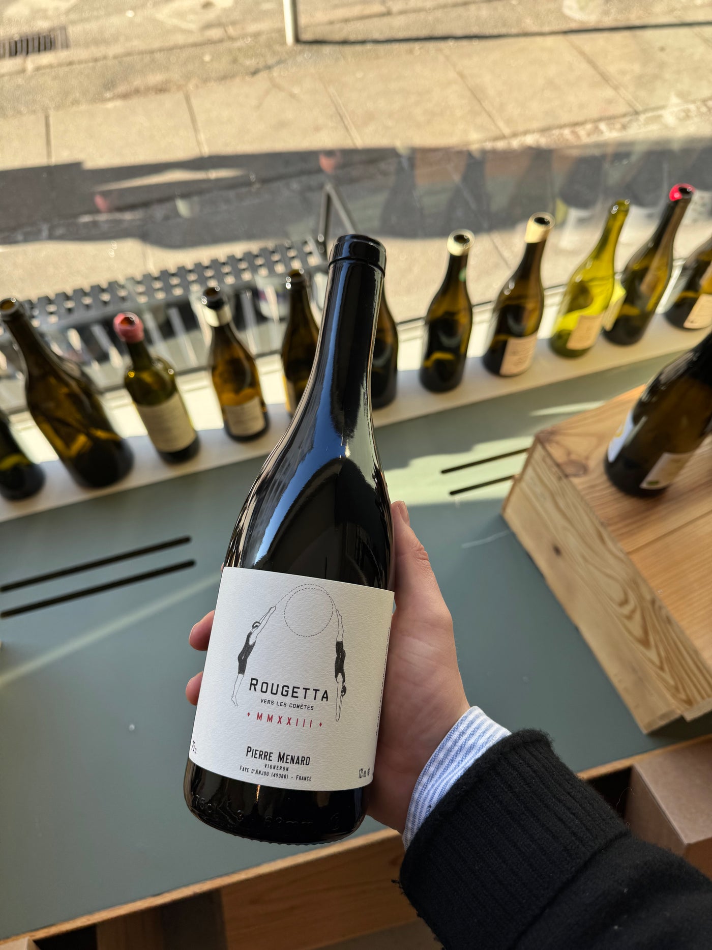 Pierre Ménard Rougetta 2023, rødvin fra Faye d'Anjou