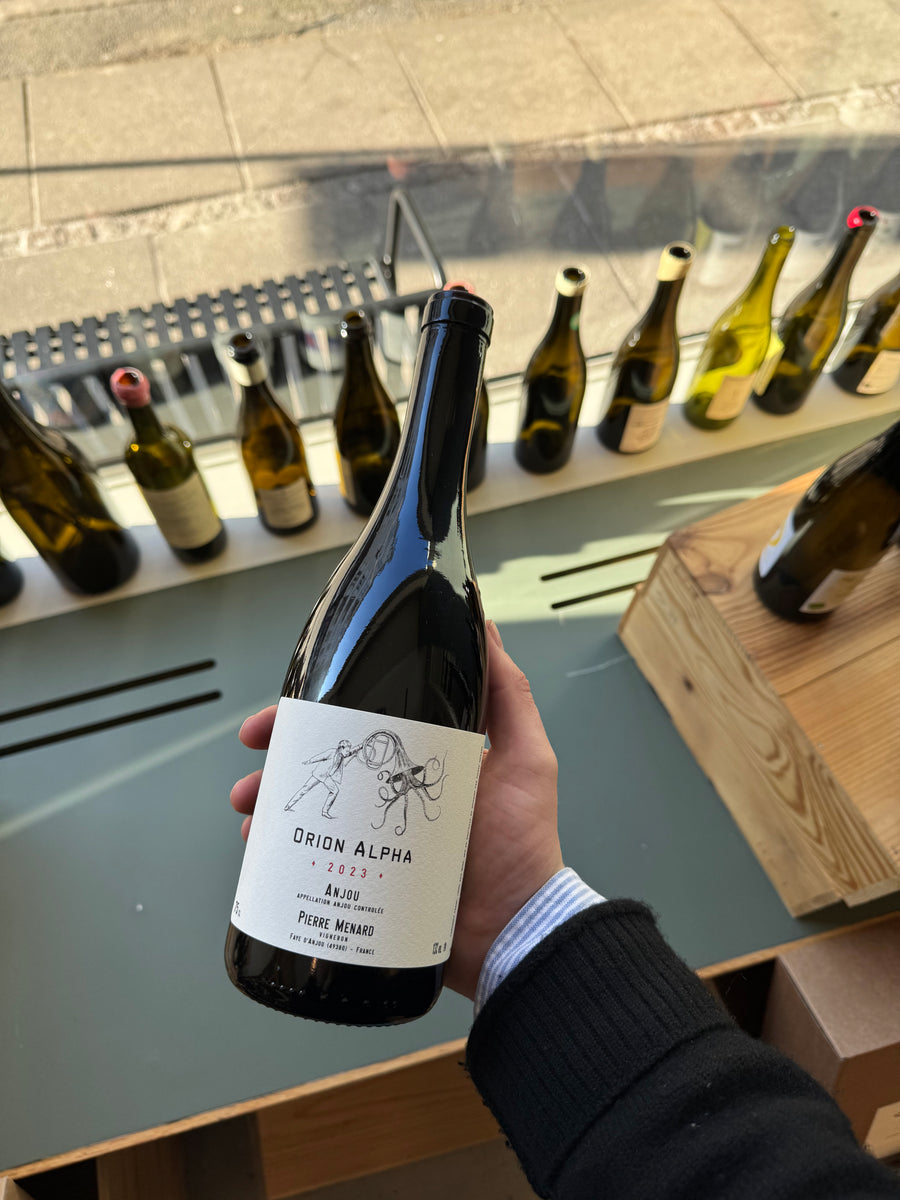 Pierre Ménard Orion Alpha 2023, rødvin fra Faye d'Anjou