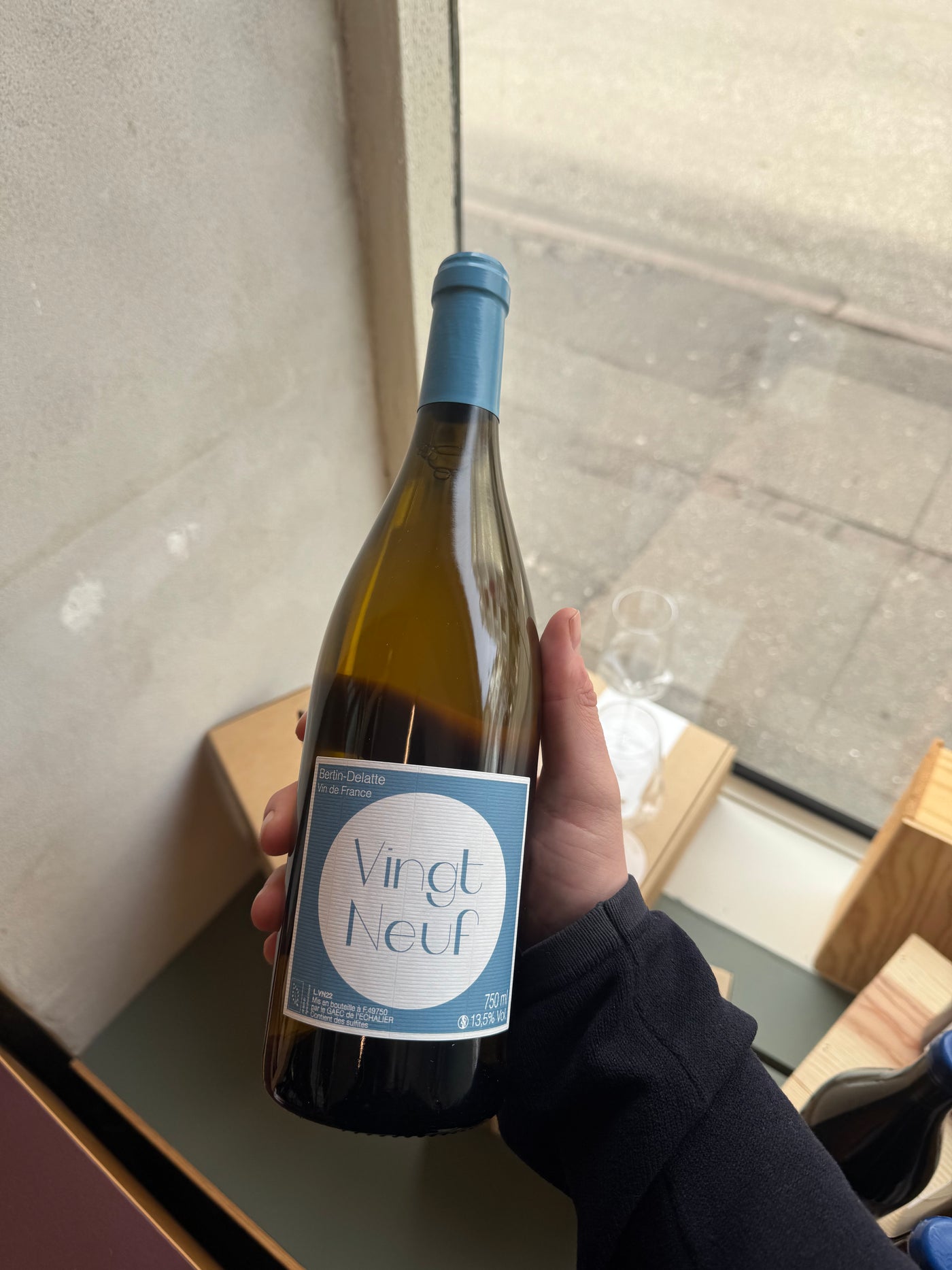 Bertin-Delatte Vingt-Neuf 2022, hvidvin fra Loire (Rablay-sur-Layon)