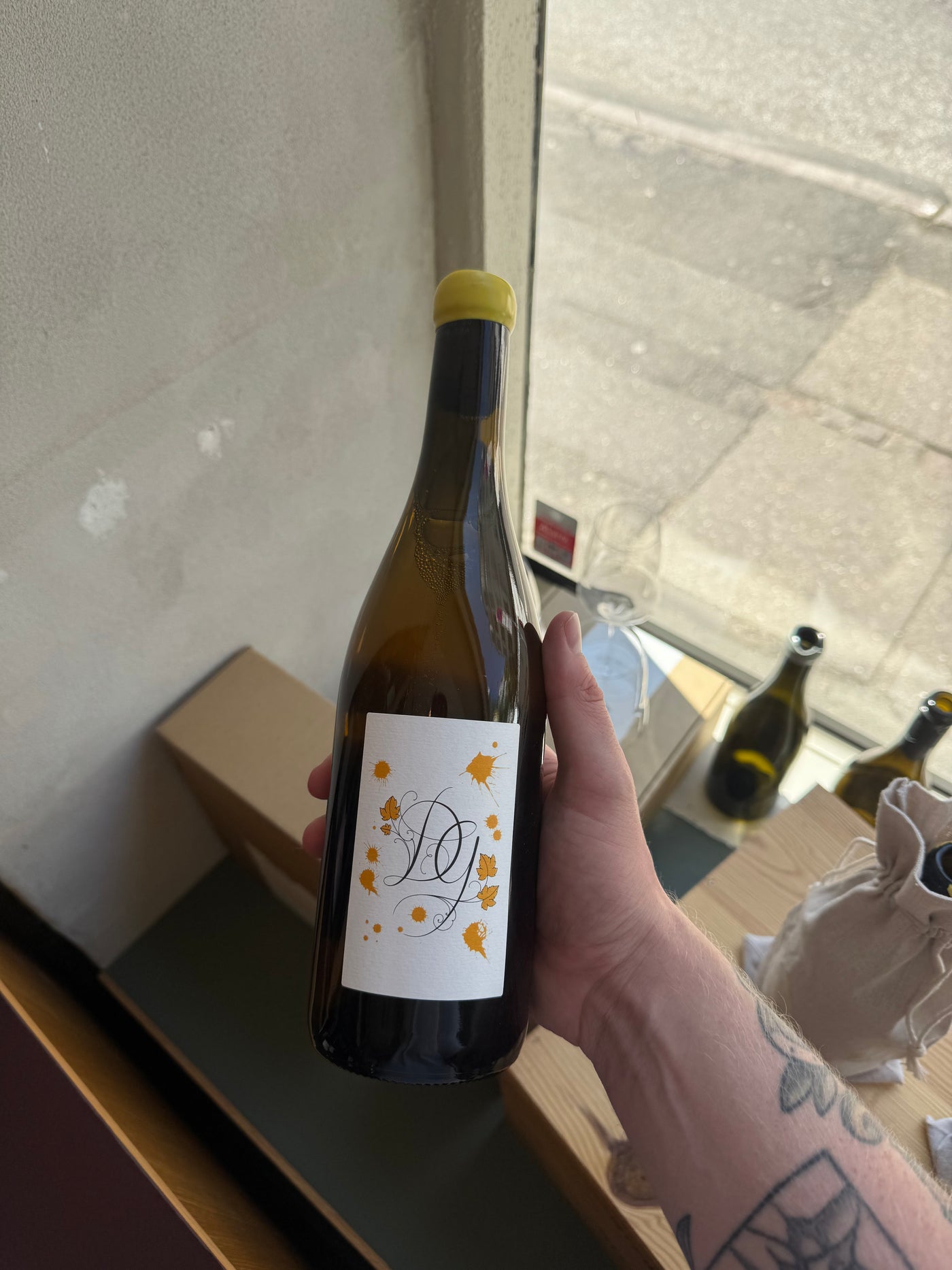 Damien Guadagnolo Chardonnay 'Graviére' 2023, hvidvin fra Jura (Orbagna)