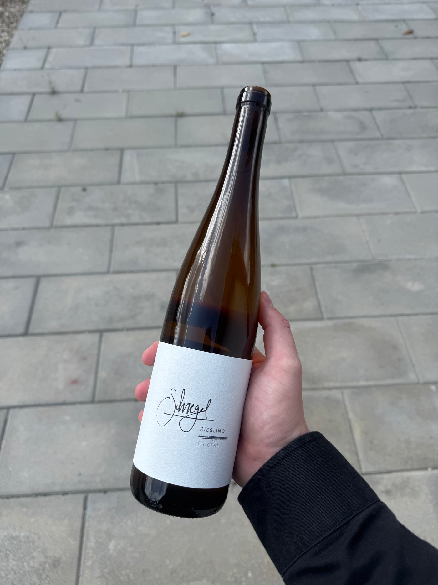 Alexander Schregel Hallgartener Trocken 2024, hvidvin fra Rüdesheim, Rheingau