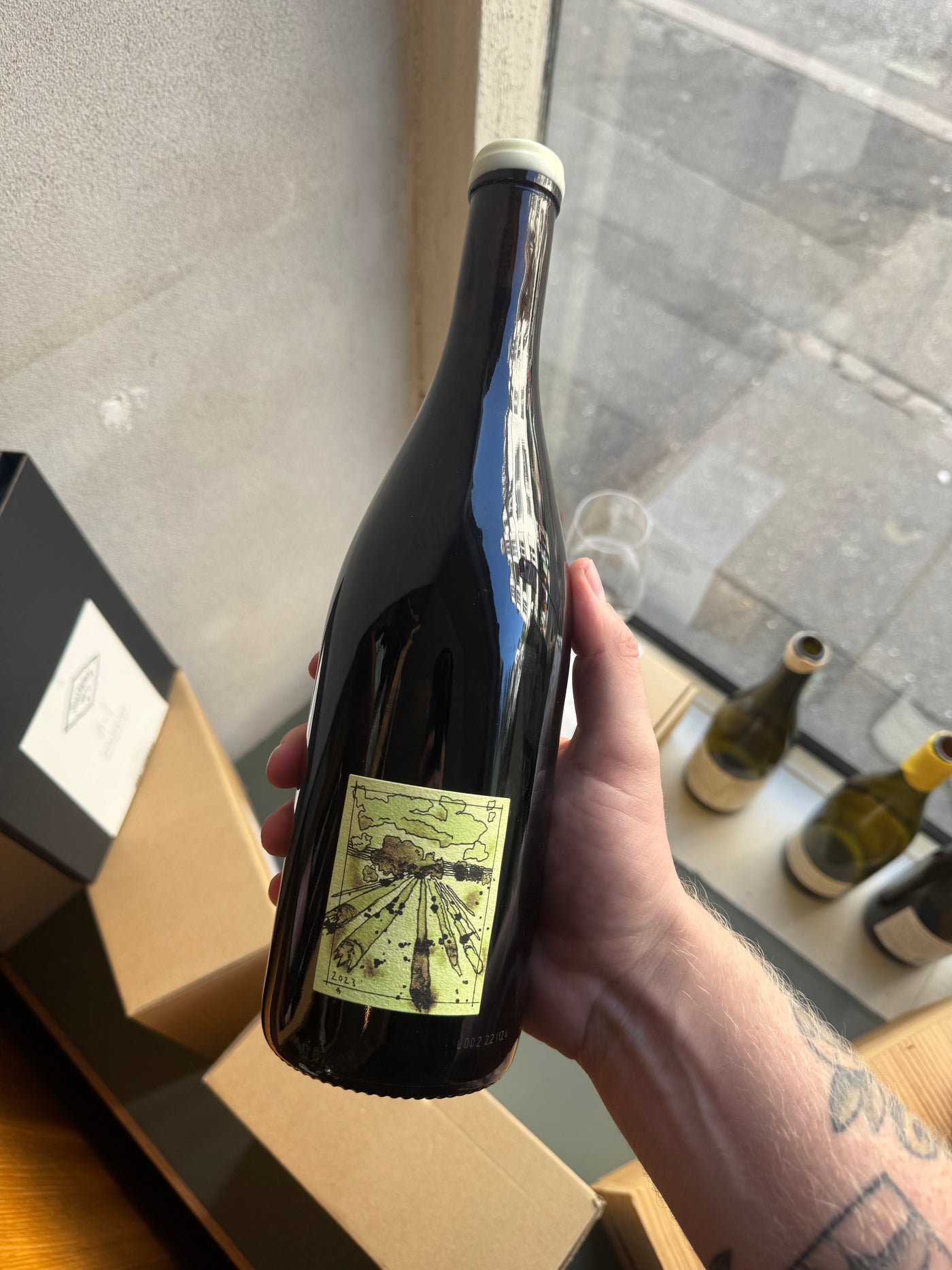 Wills Wine Fond Cajou 2023, rødvin fra Nord Rhône (Condrieu)
