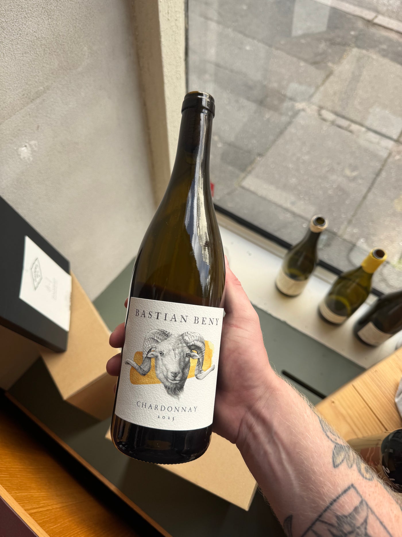 Bastian Beny Chardonnay 2023, hvidvin fra Rheinhessen