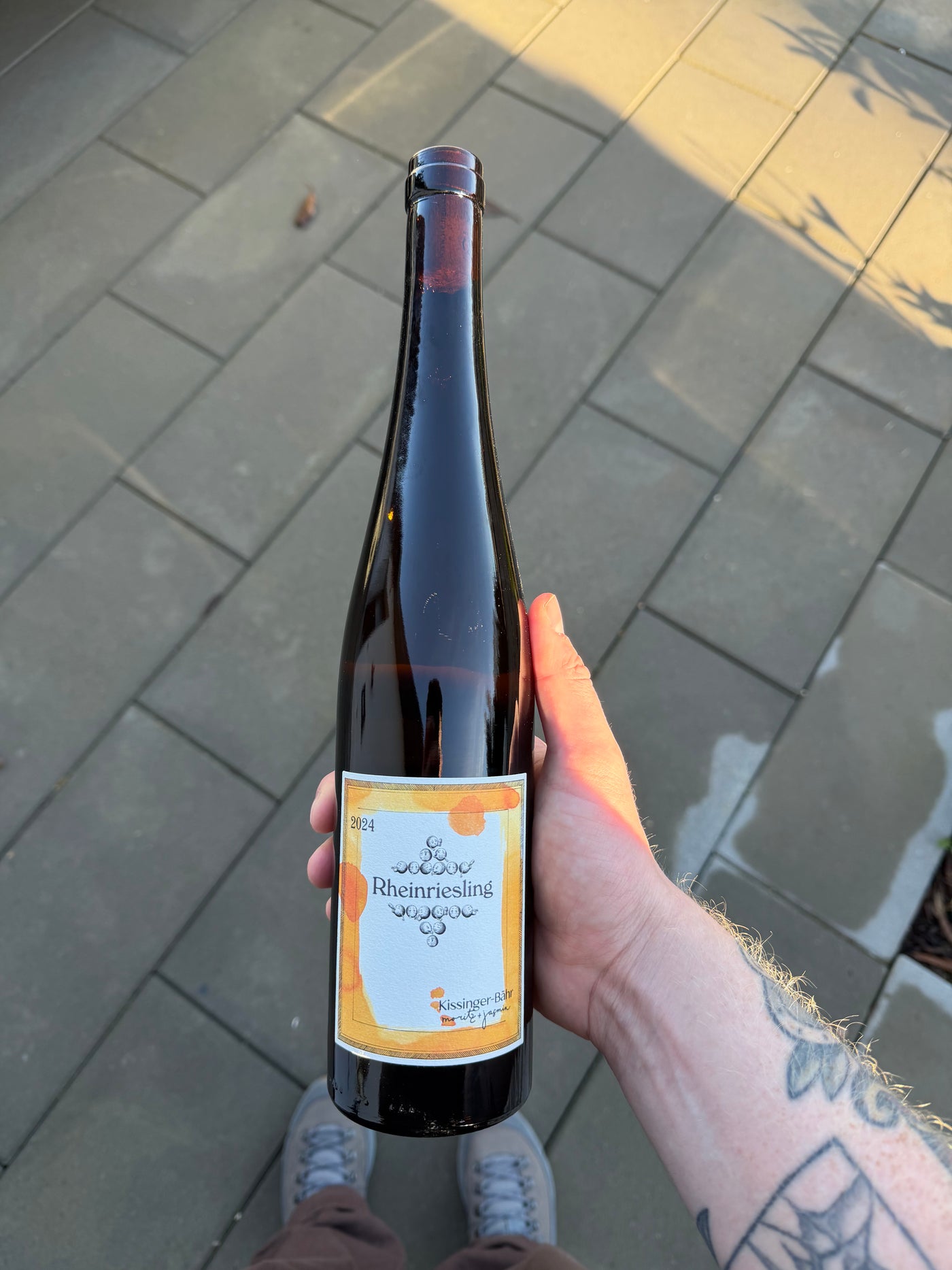 Kissinger-Bähr Rheinriesling 2024, hvidvin fra Rheinhessen