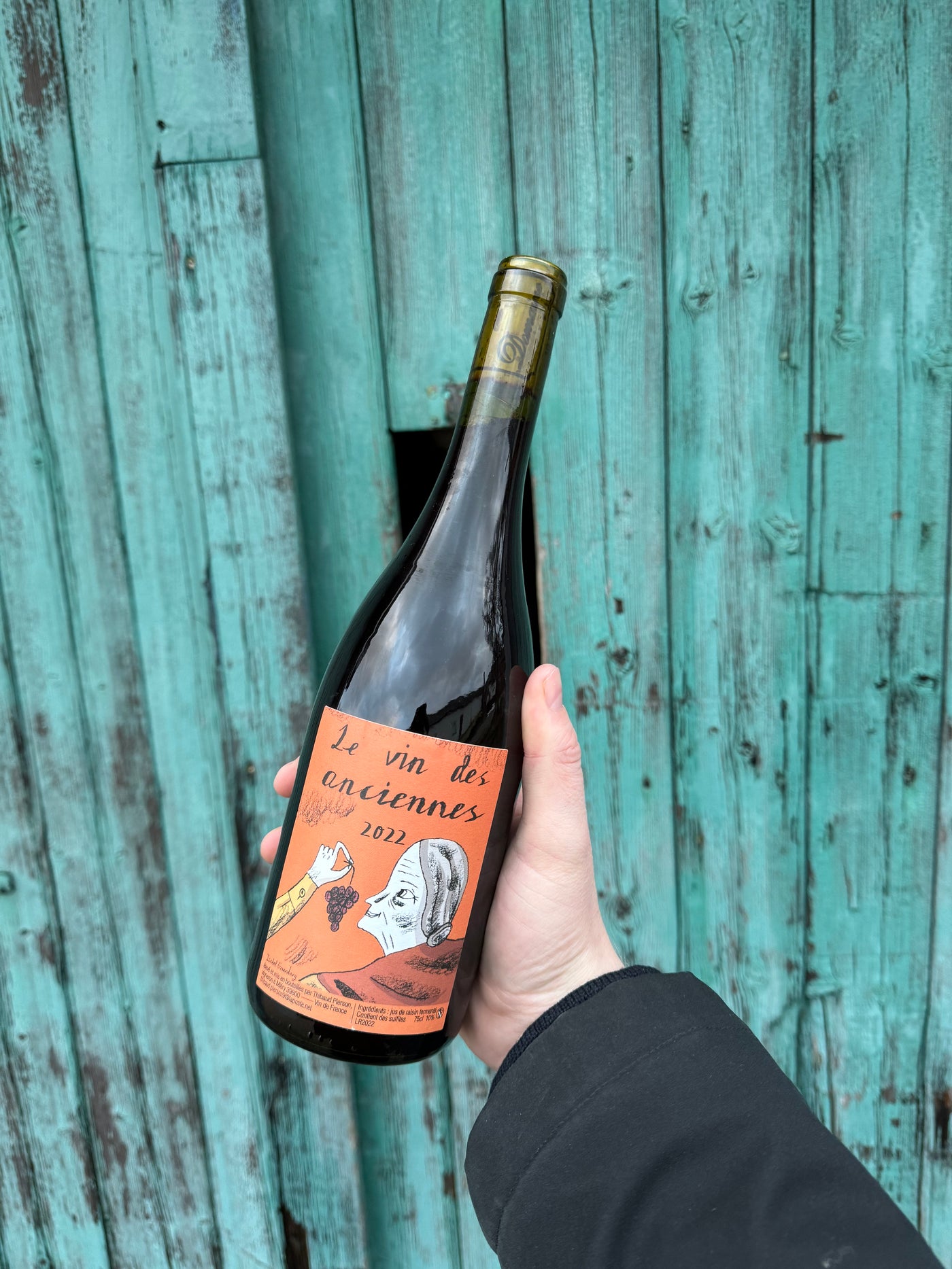 Thibaud Pierson Le Vin de Anciennes 2022, rødvin fra Jura