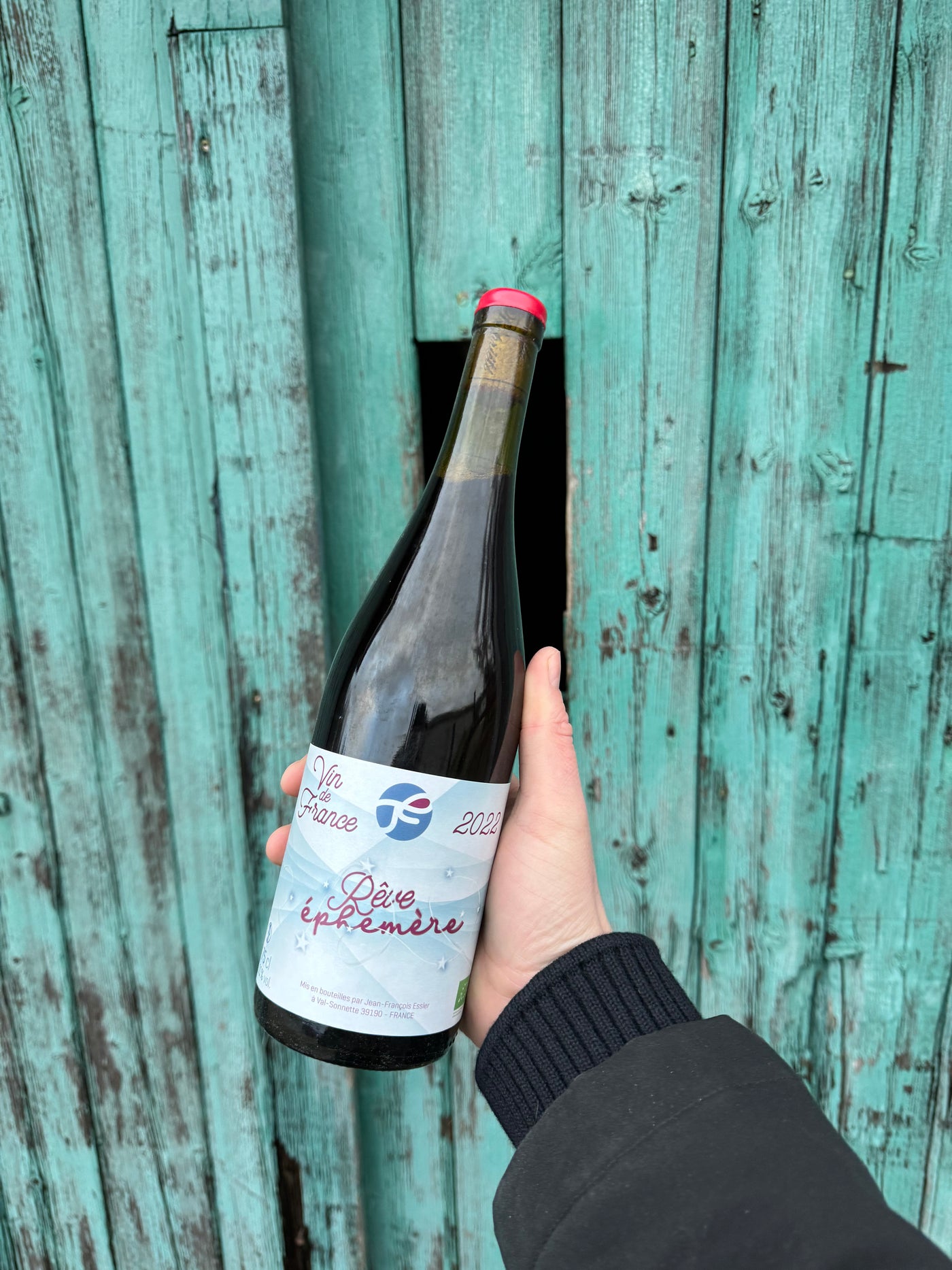 Jean Francois Essler Rêve Êphêmêrê 2022, rødvin fra Jura