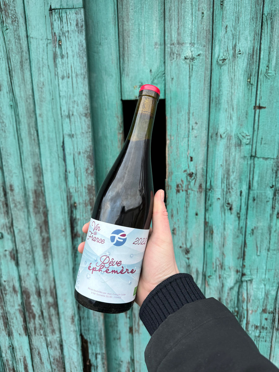 Jean Francois Essler Rêve Êphêmêrê 2022, rødvin fra Jura