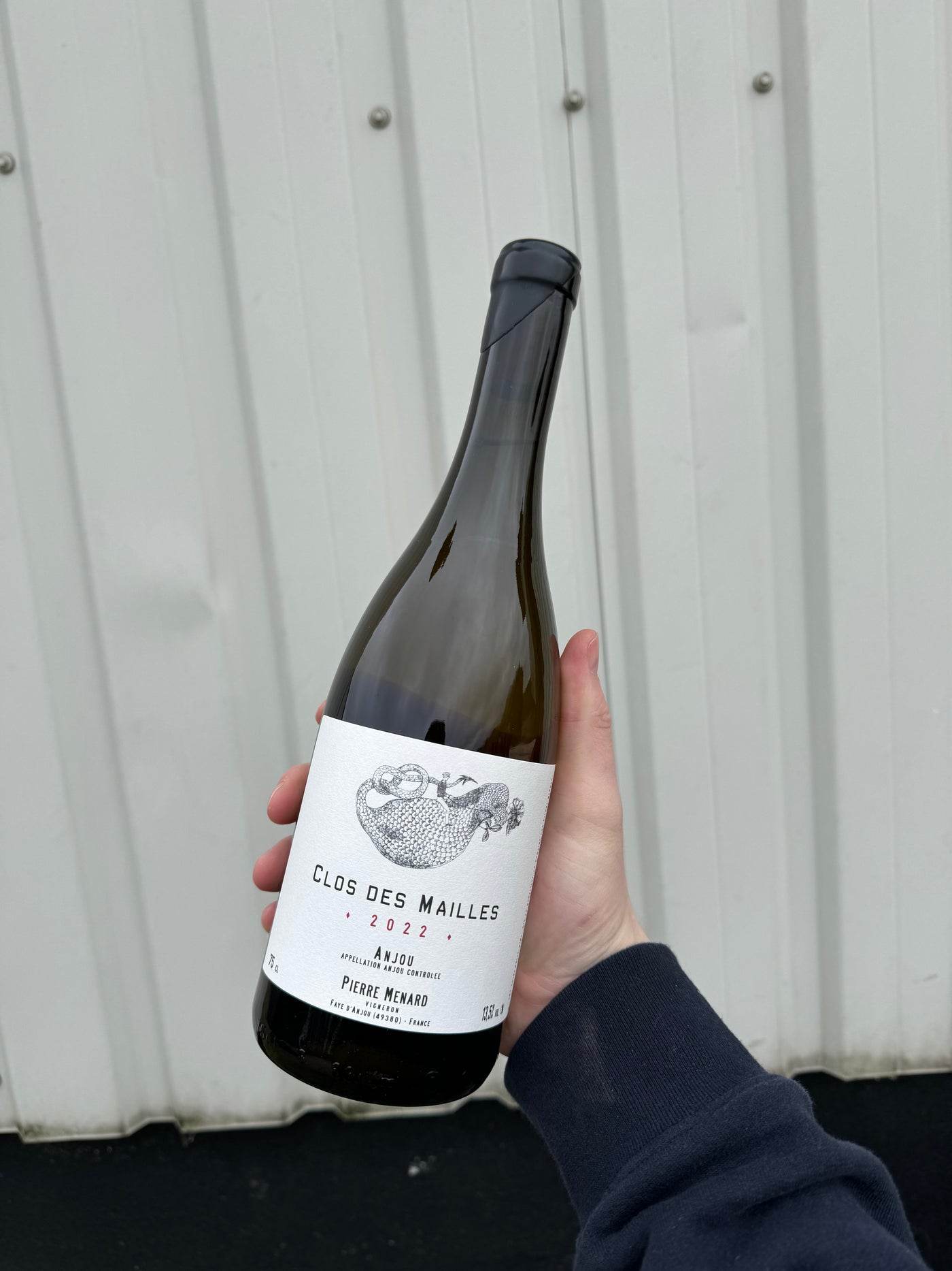 Pierre Ménard Clos des Mailles 2022, hvidvin fra Faye d'Anjou