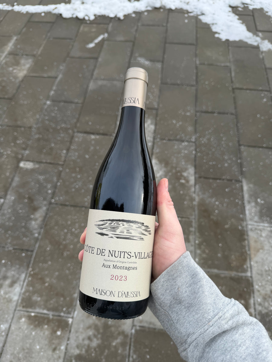 Domaine d'Alussia Côte de Nuits Village 'Aux Montagnes' 2023, rødvin fra Bourgogne (Aloxe-Corton)