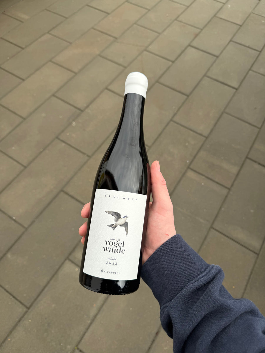 Von der Vogelwaide Blanc 'Frau Welt' 2023, hvidvin fra Wachau (Mitterarnsdorf)