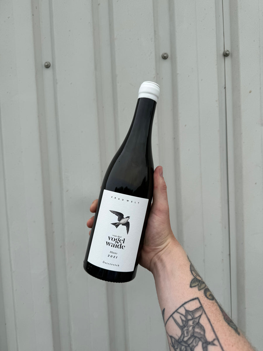 Von der Vogelwaide Blanc 'Frau Welt' 2021, hvidvin fra Wachau (Mitterarnsdorf)