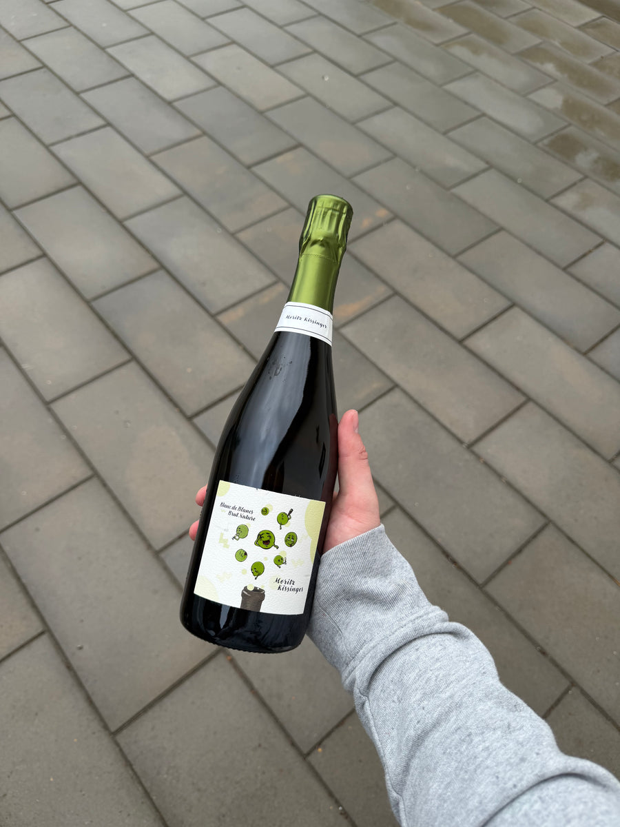 Moritz Kissinger Blanc de Blancs 2022, bobler fra Rheinhessen