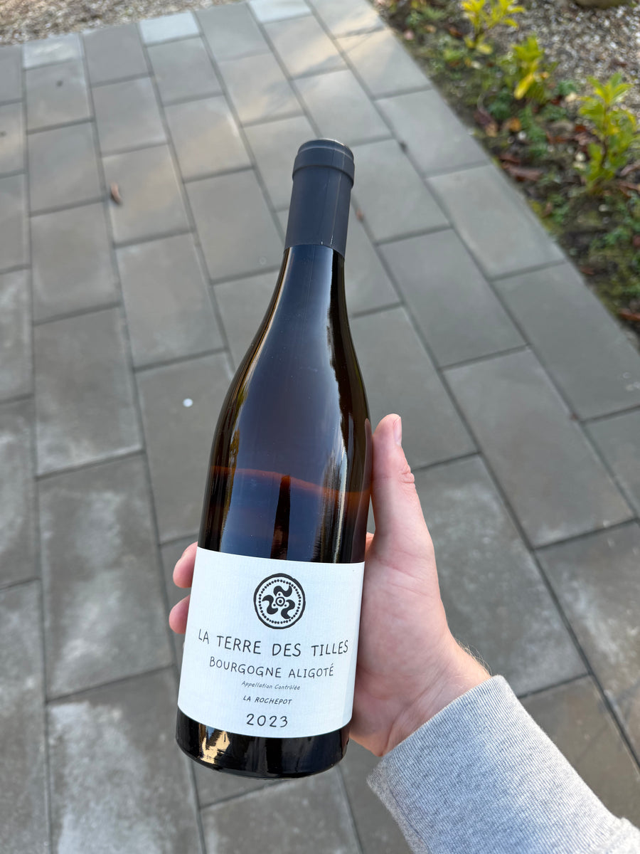 La Terre des Tilles Bourgogne Aligoté 'La Rochepot' 2023, hvidvin fra Bourgogne