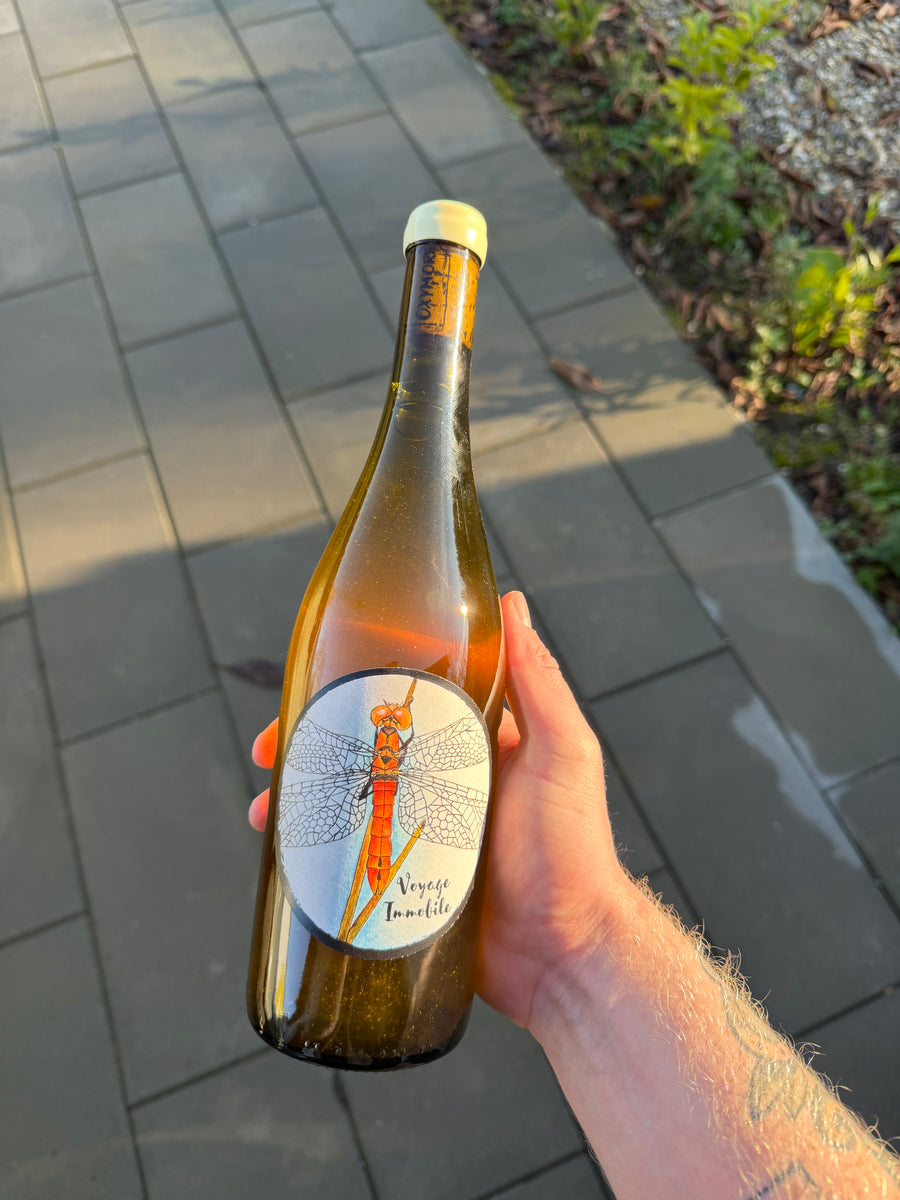 Oxymore Voyage Immobile 2024, hvidvin (orange) fra Jura (Domblans)