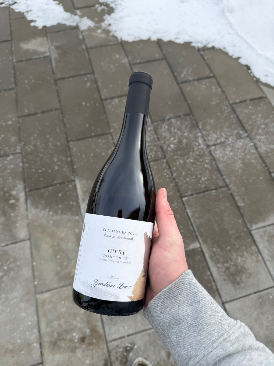 Maison Géraldine Louise Givry 'Champ Pourot' 2024, hvidvin fra Bourgogne