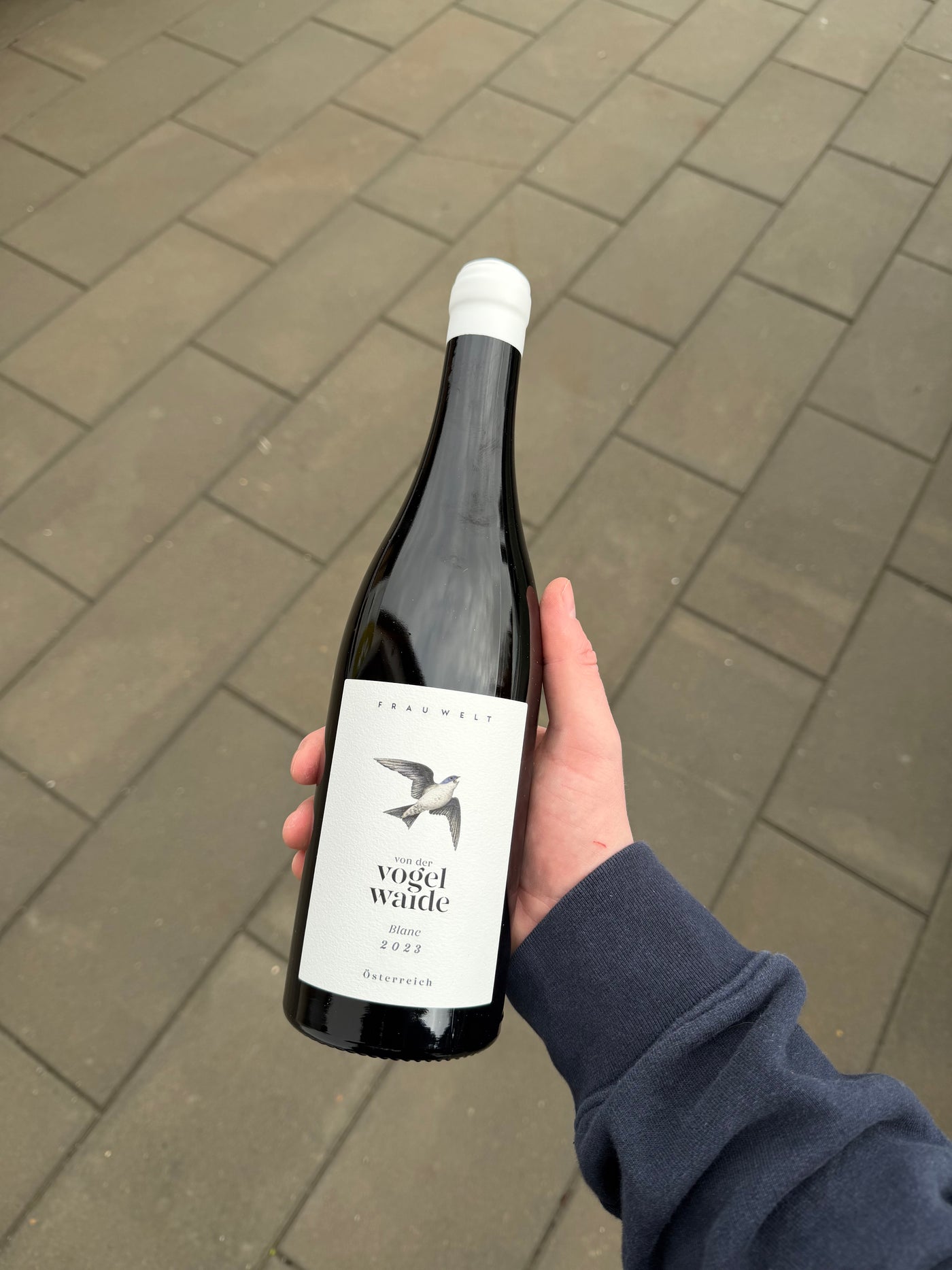 Von der Vogelwaide Blanc 'Frau Welt' 2023, hvidvin fra Wachau (Mitterarnsdorf)
