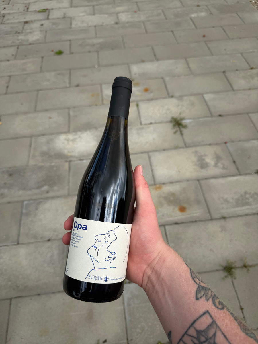 Léah Anglés Opa 2025, rødvin fra Banyuls-sur-Mer