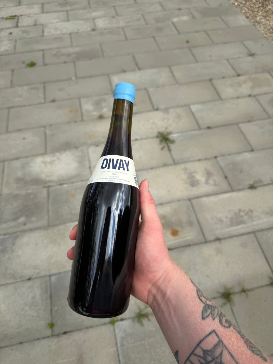 Léah Anglés Divay 2025, rødvin fra Banyuls-sur-Mer