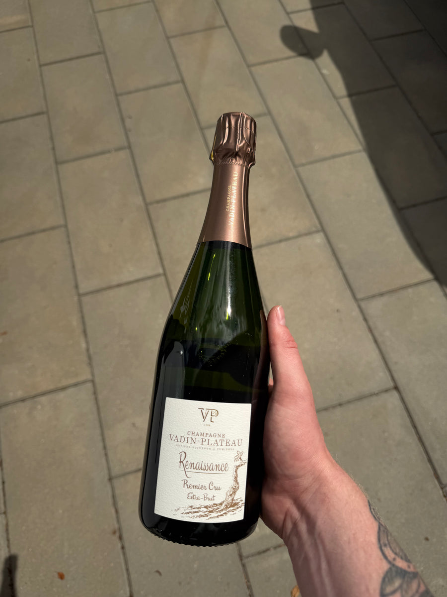 Champagne Vadin-Plateau Renaissance, bobler fra Champagne (Cumieres)