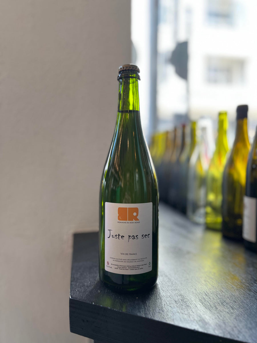 Domaine du Bois Rond Juste Pas Sec 2021, pet'nat (bobler) fra Loire (Maumusson)